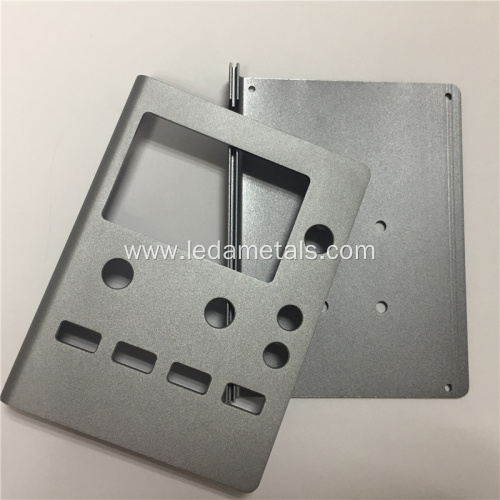 Custom Aluminum Front Plate Sheet Metal Forming Service